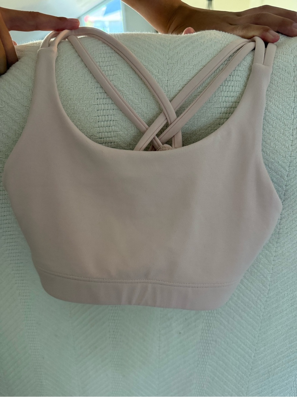 Athleta Girl Strappy Bralette - Dusty Blush